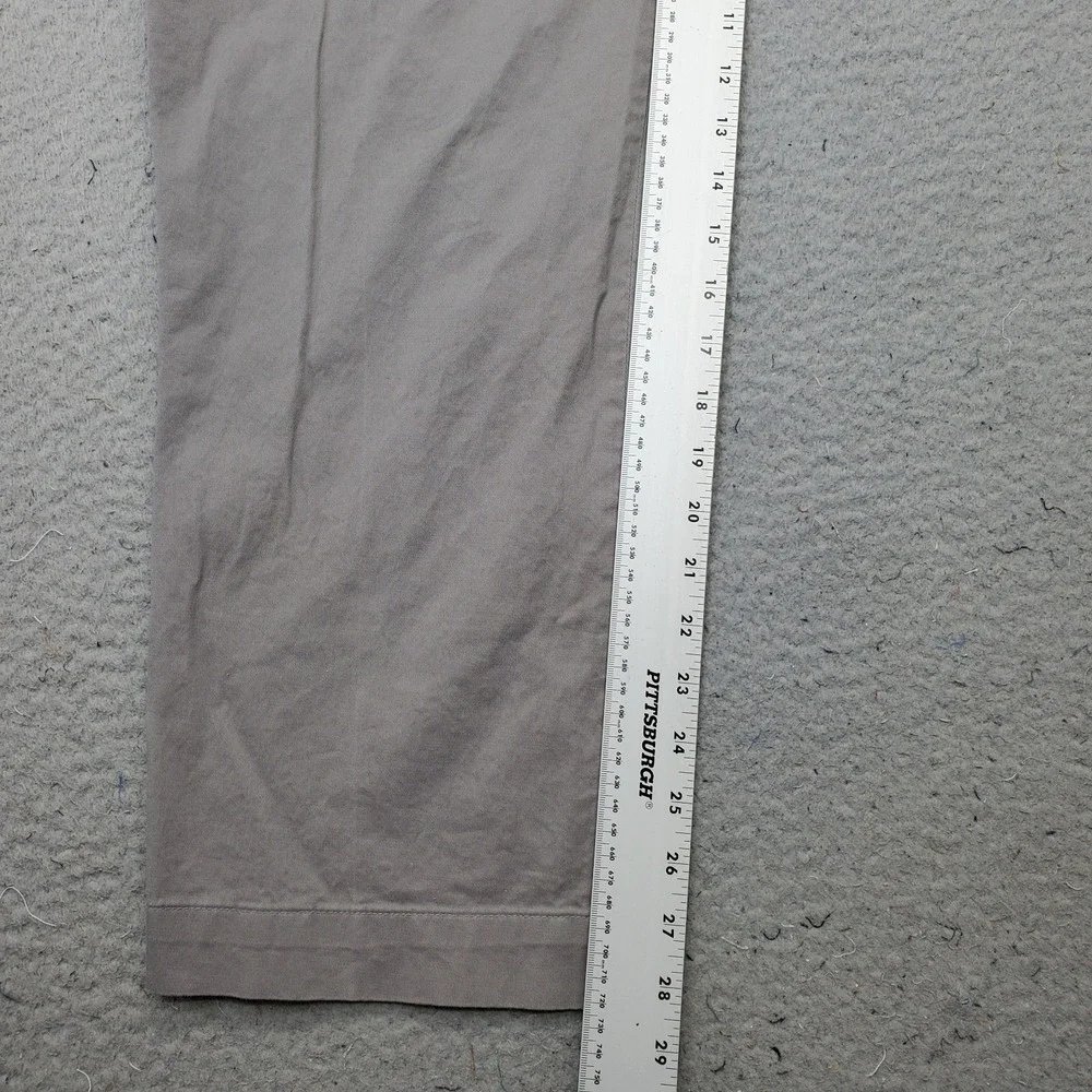 Polo Ralph Lauren Chino Pants Mens 40/30 Gray Stretch Classic Fit Straight Leg